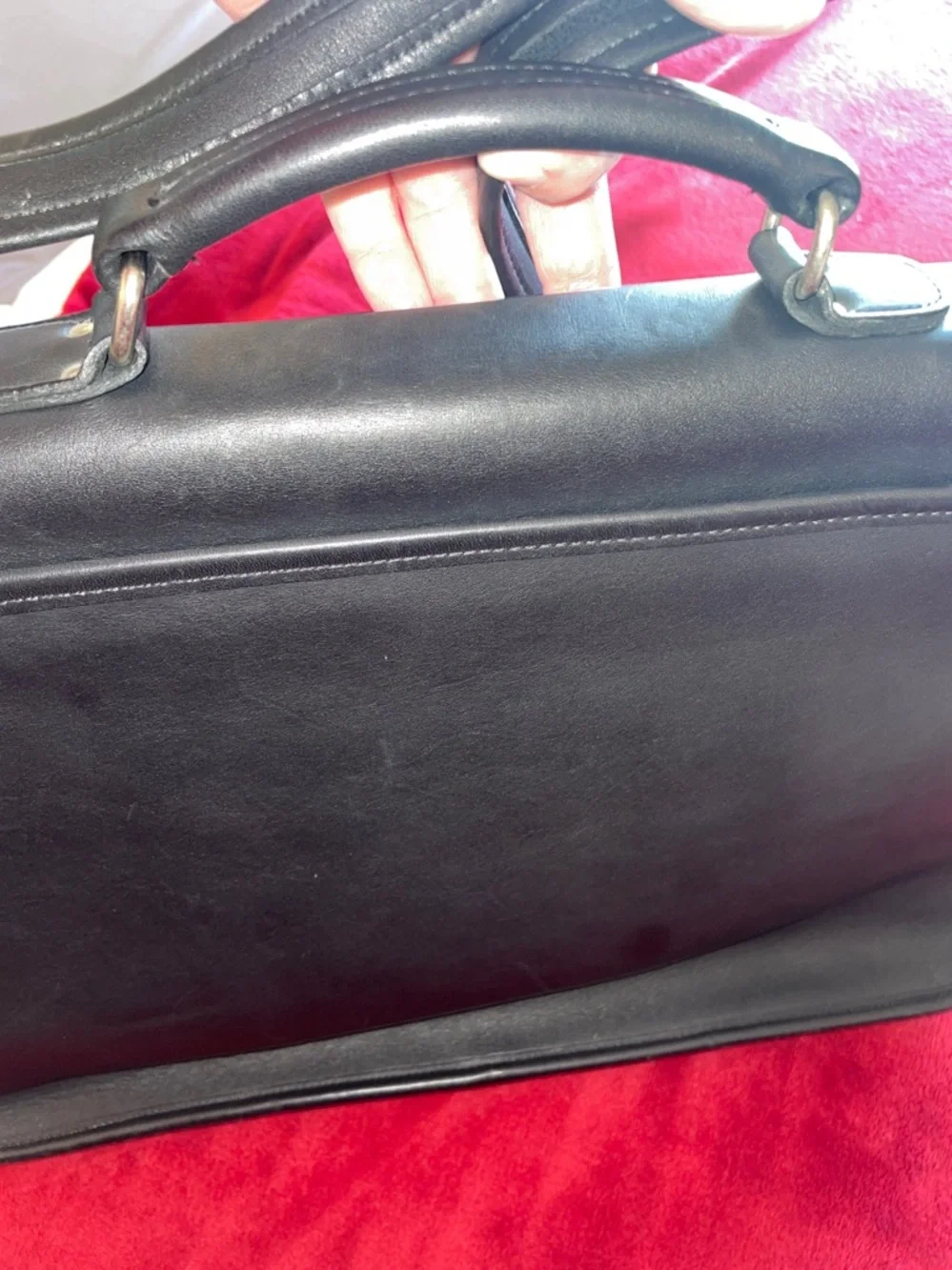 NWOT coach classic metropolitan crossbody briefcase #5180